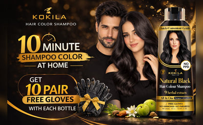Natural Hair Color Shampoo with Conditioner