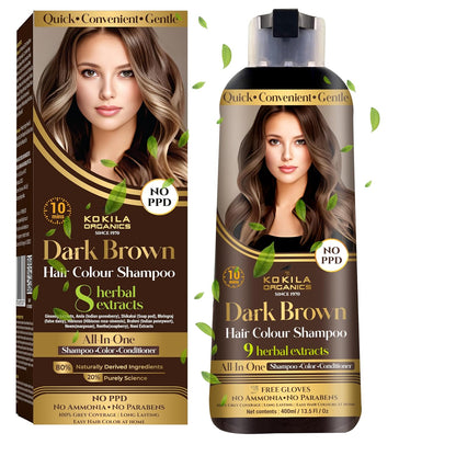Natural Hair Color Shampoo with Conditioner