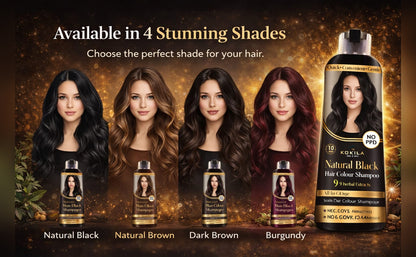 Natural Hair Color Shampoo with Conditioner